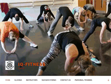 Tablet Screenshot of iq-fitness.co.uk